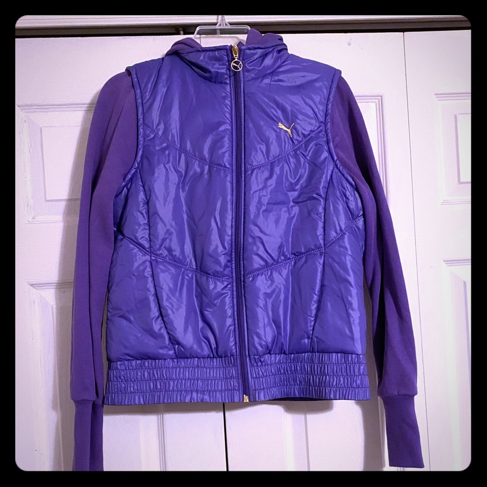 Purple puma jacket